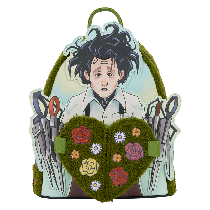 Loungefly Edward Scissorhands Sherpa Mini Backpack