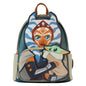 Loungefly The Mandalorian Ahsoka & Grogu Precious Cargo Mini Backpack