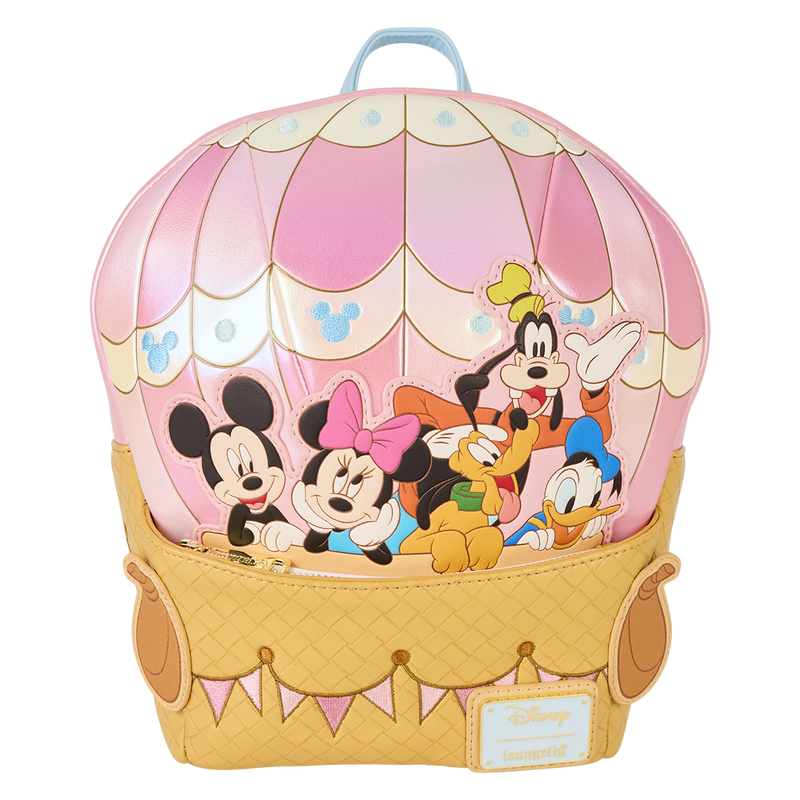Loungefly Disney Mickey & Friends Hot Air Balloon Figural Mini Backpack