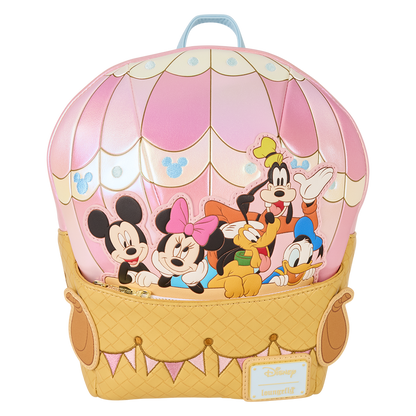 Loungefly Disney Mickey & Friends Hot Air Balloon Figural Mini Backpack
