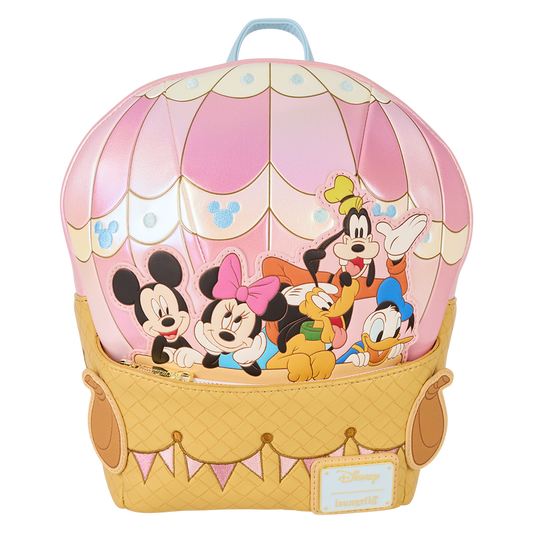 Loungefly Disney Mickey & Friends Hot Air Balloon Figural Mini Backpack