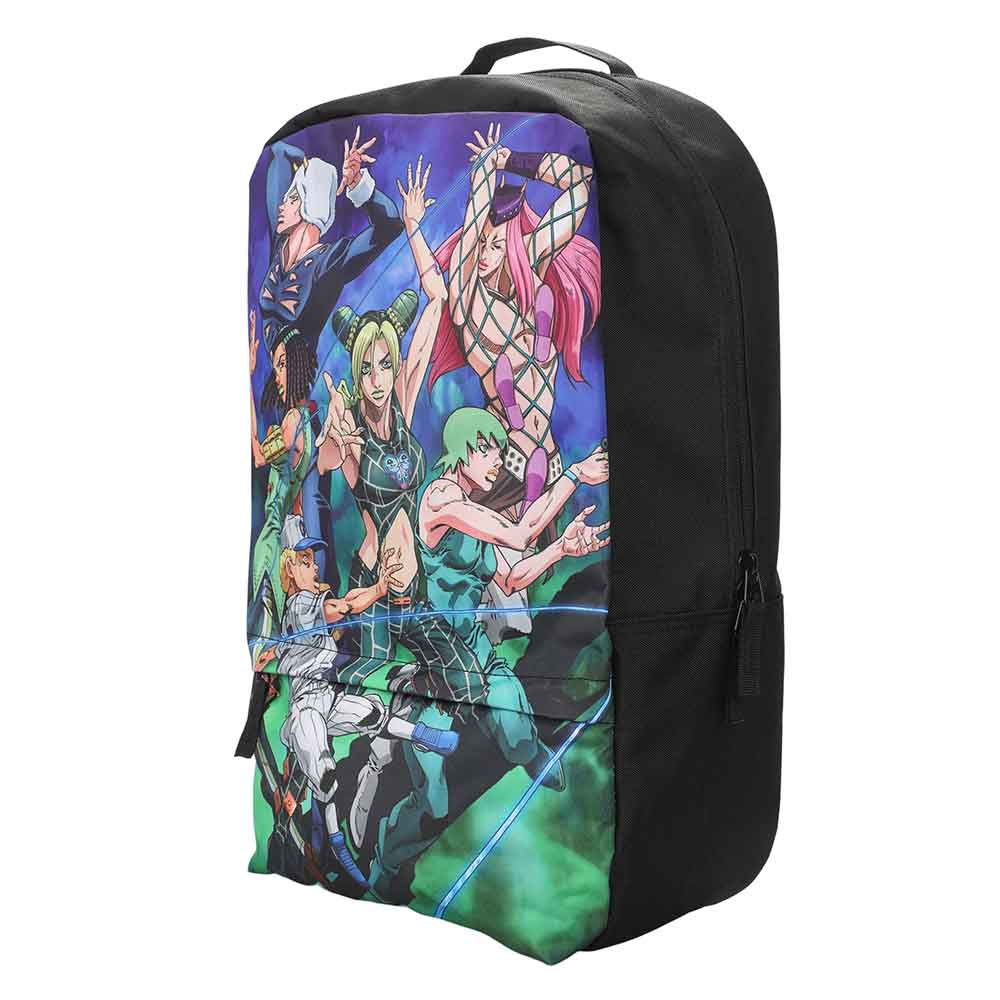 Bioworld Jojo'S Bizarre Adventure Print Laptop Backpack