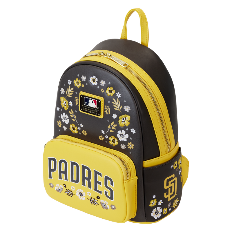 Loungefly MLB San Diego Padres Floral Mini Backpack