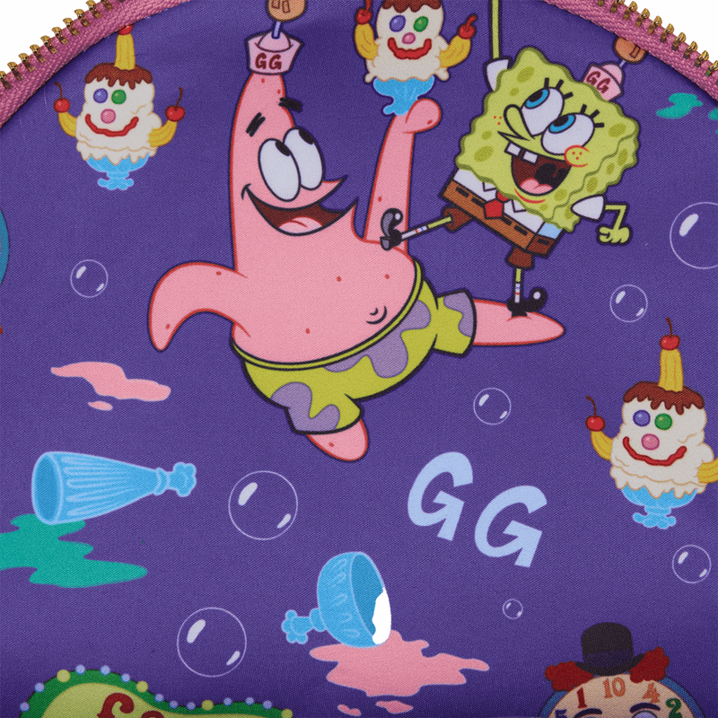 Loungefly SpongeBob Squarepants & Patrick Star Goofy Goober Light Up Mini Backpack