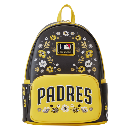 Loungefly MLB San Diego Padres Floral Mini Backpack