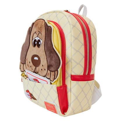 Loungefly Pound Puppies 40th Anniversary Plush Mini Backpack with Card Holder