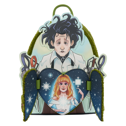 Loungefly Edward Scissorhands Sherpa Mini Backpack