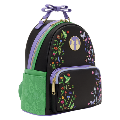 Loungefly - Wicked Glinda & Elphaba Floral & Lace Mini Backpack
