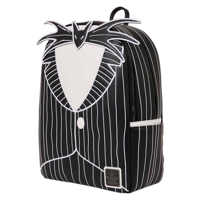 Loungefly - Disney The Nightmare Before Christmas Jack Skellington Cosplay Full-Size Glow Backpack
