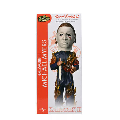 Halloween 2 (1981): Michael Myers On Fire, Head Knocker - NECA