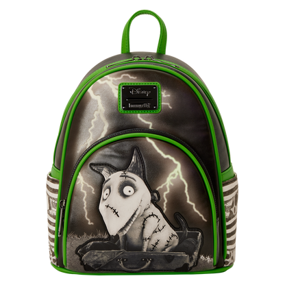 Loungefly - Disney Frankenweenie Sparky Glow Mini Backpack