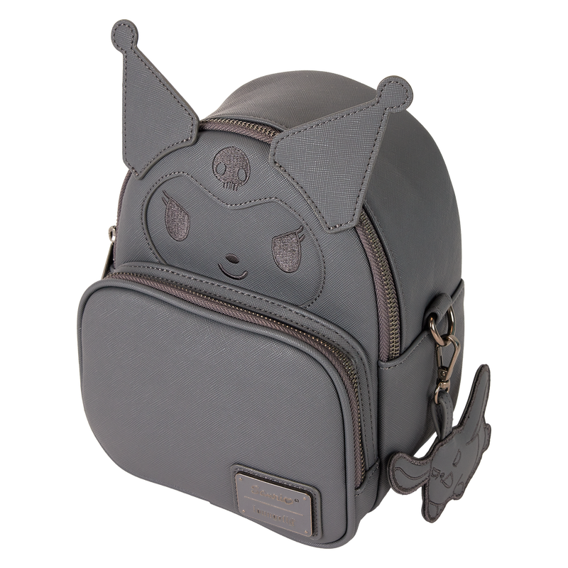 Loungefly Sanrio Kuromi Monochrome Cosplay Convertible Mini Backpack & Crossbody Bag