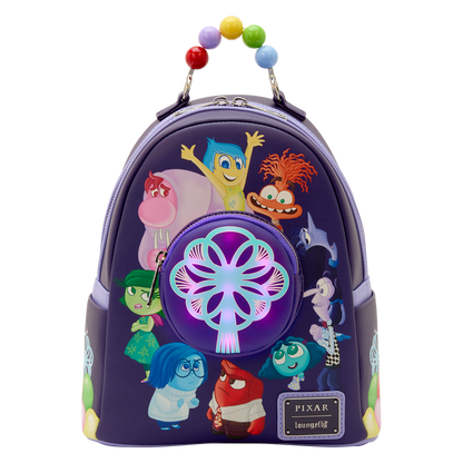 Loungefly Pixar Inside Out 2 Light-Up Mini Backpack