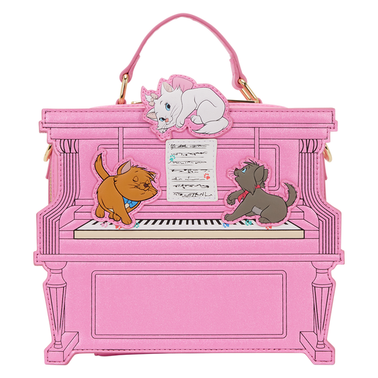 Loungefly The Aristocats Figural Piano Crossbody Bag