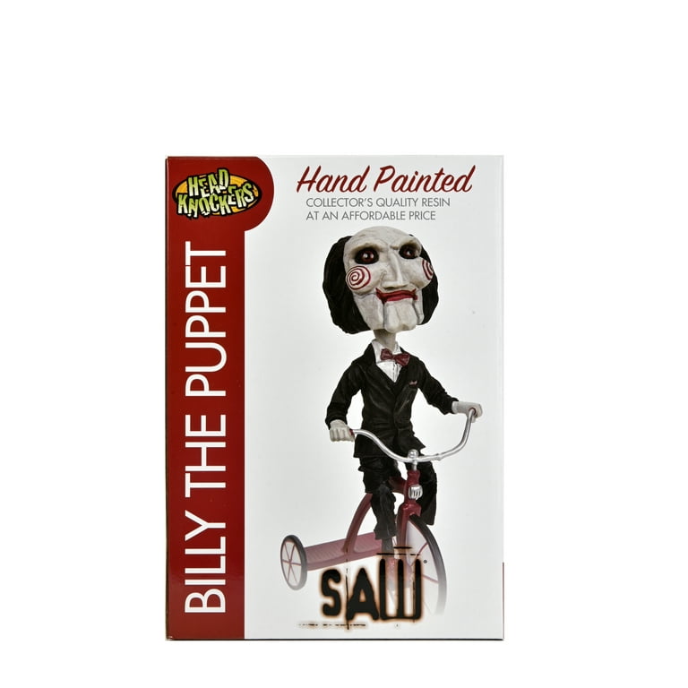 Saw (2004) 8" Billy the Puppet Head Knocker Bobblehead, by NECA