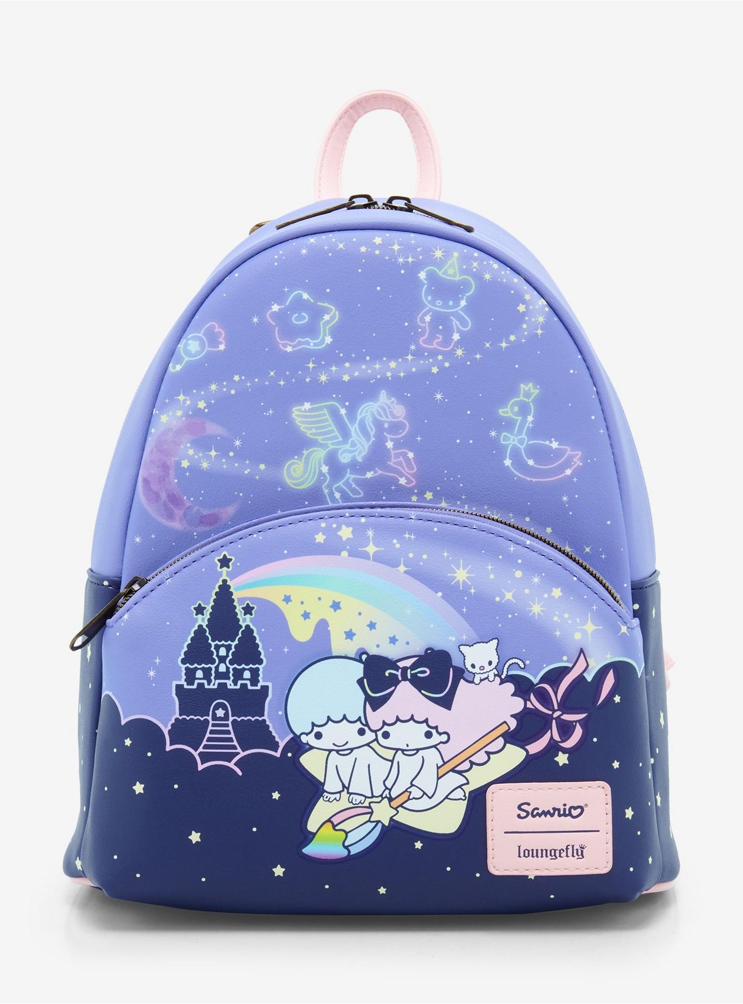 it mini backpack hot topic Loungefly Little Twin Stars Sky Ride Mini Backpack Hot Topic Exclusive –  LeCharms & Co