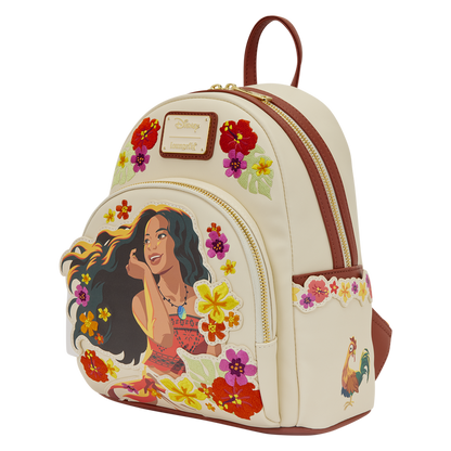 Loungefly - Disney Moana Live Action Floral Mini Backpack