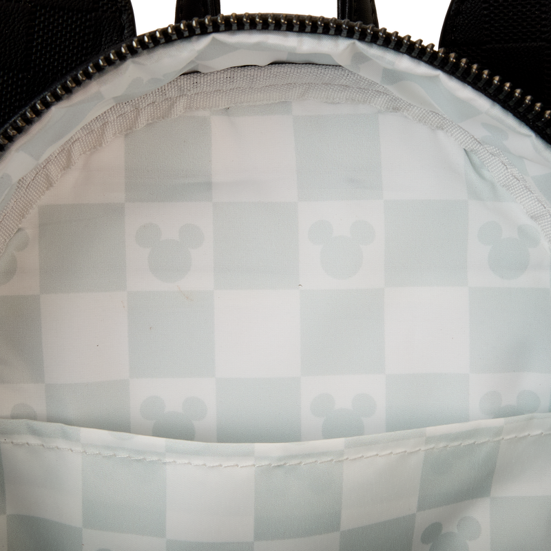 Loungefly Disney
Mickey Mouse Checkered Texture Mini Backpack