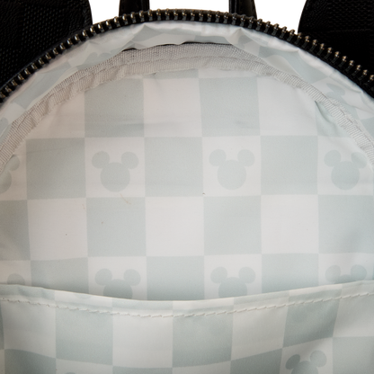 Loungefly Disney
Mickey Mouse Checkered Texture Mini Backpack