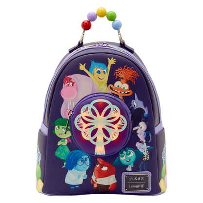 Loungefly Pixar Inside Out 2 Light-Up Mini Backpack