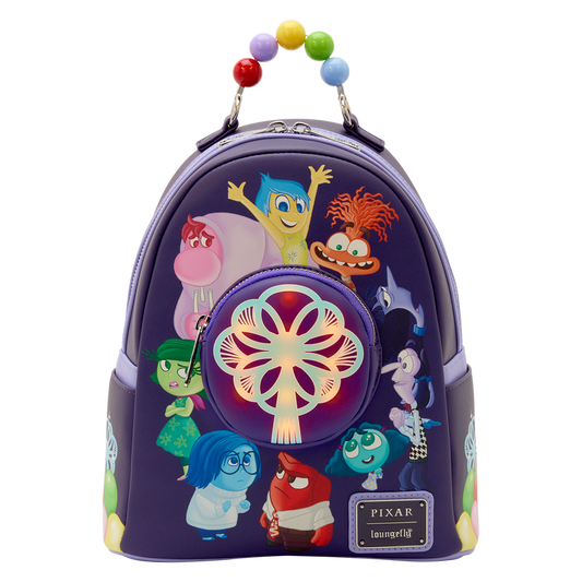 Loungefly Pixar Inside Out 2 Light-Up Mini Backpack