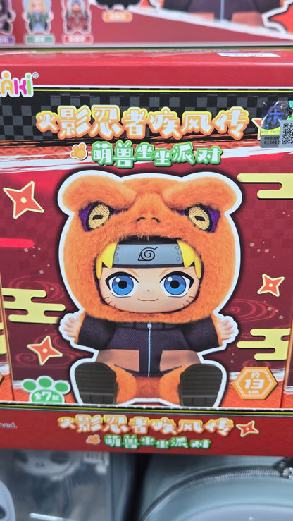 EAKI Top Toy - Naruto Shippuden: Beast Party Series Series 2 Plush Blind Box (1 box)