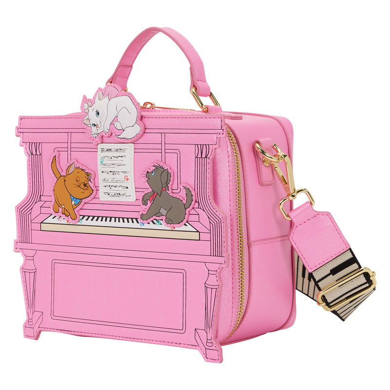Loungefly The Aristocats Figural Piano Crossbody Bag