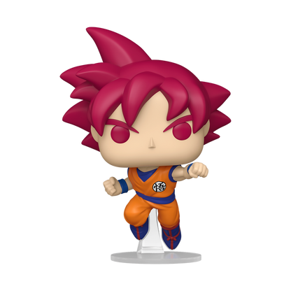 Funko Pop! Dragon Ball Z: Super Saiyan God Goku (Punching) 2492