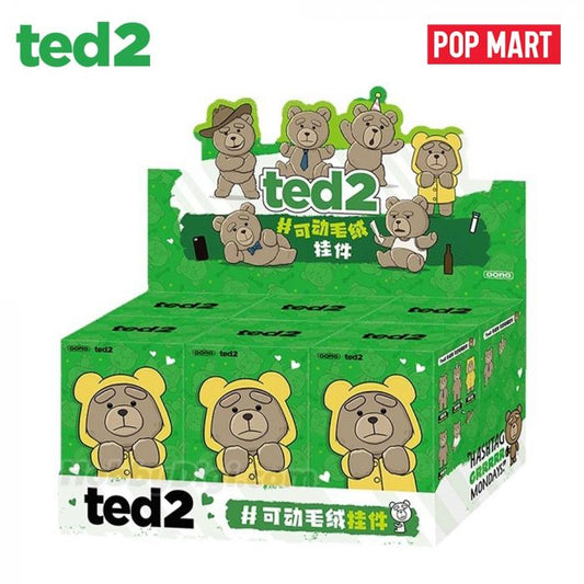 Pop Mart Blind Box - Ted2 Teddy Bear Action Plush Pendant Series