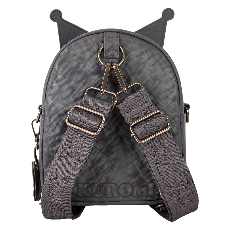 Loungefly Sanrio Kuromi Monochrome Cosplay Convertible Mini Backpack & Crossbody Bag