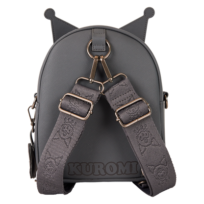 Loungefly Sanrio Kuromi Monochrome Cosplay Convertible Mini Backpack & Crossbody Bag