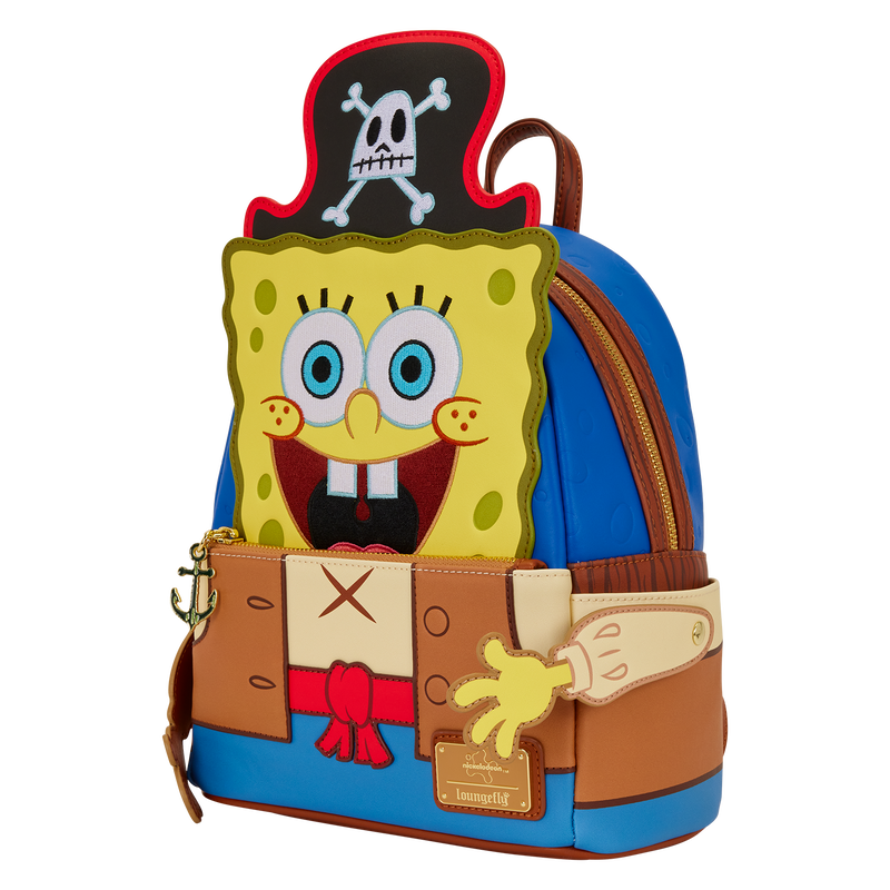 Loungefly SpongeBob SquarePants Pirate Costume Mini Backpack