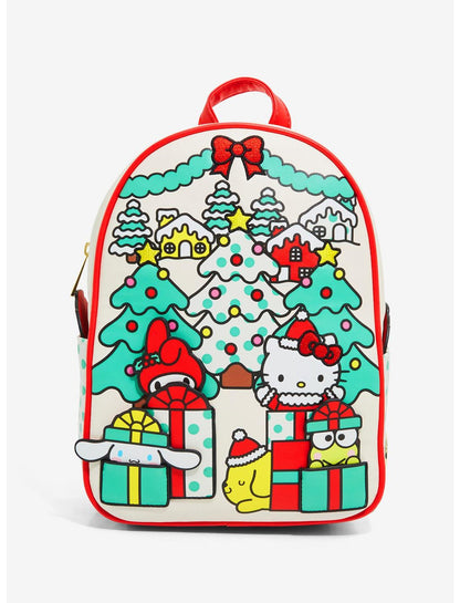 Her Universe Hello Kitty And Friends Holiday Gifts Mini Backpack