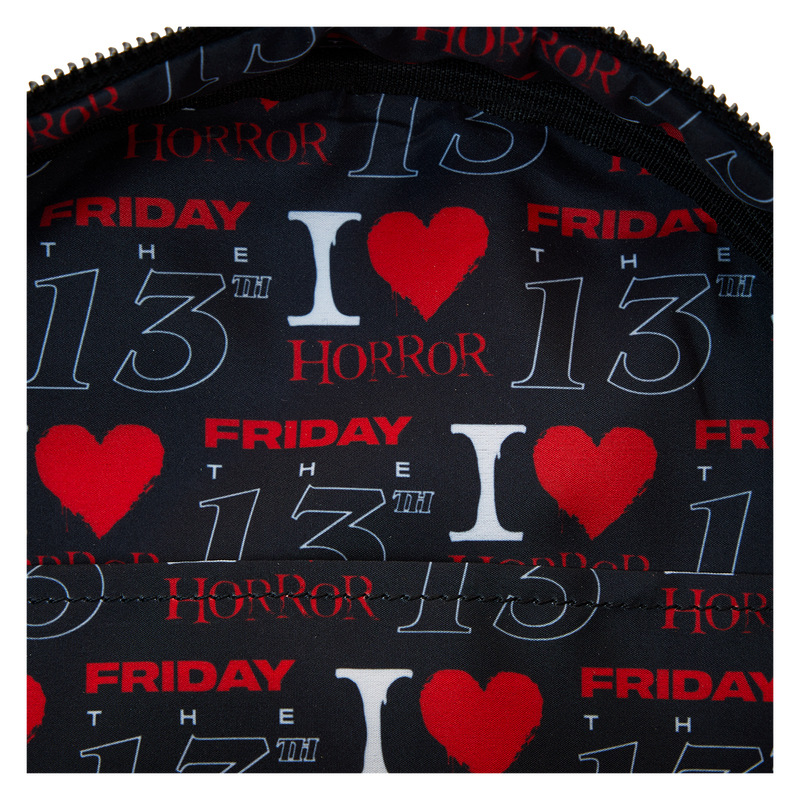Loungefly - I Heart Horror Friday The 13th Mini Backpack