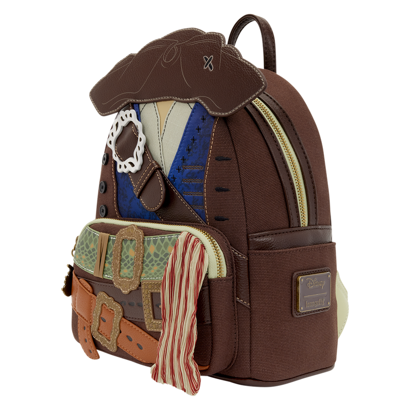 Loungefly Pirates of the Caribbean Jack Sparrow Cosplay Mini-Backpack