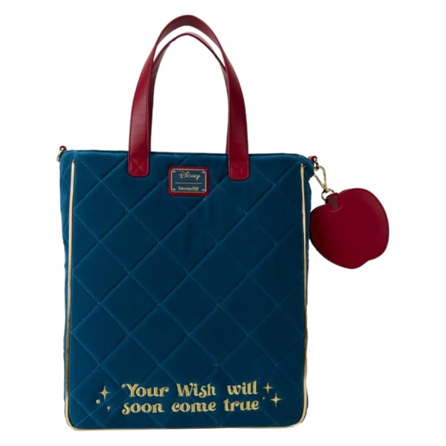 Loungefly Disney Snow White Velvet Tote Bag