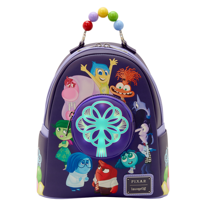 Loungefly Pixar Inside Out 2 Light-Up Mini Backpack