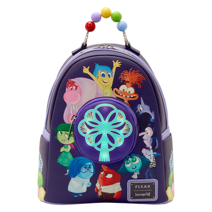 Loungefly Pixar Inside Out 2 Light-Up Mini Backpack