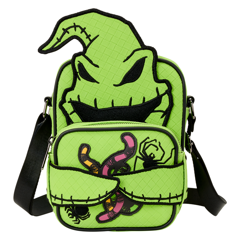 Loungefly The Nightmare Before Christmas Oogie Boogie Glow Crossbuddies® Cosplay Crossbody Bag with Coin Bag