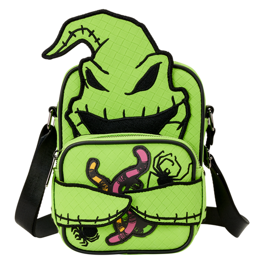 Loungefly The Nightmare Before Christmas Oogie Boogie Glow Crossbuddies® Cosplay Crossbody Bag with Coin Bag