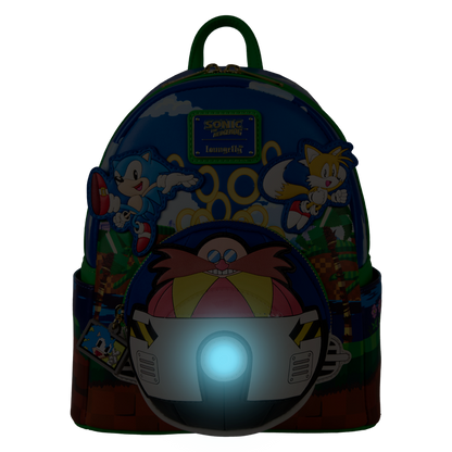 Sonic The Hedgehog Light Up Mini Backpack