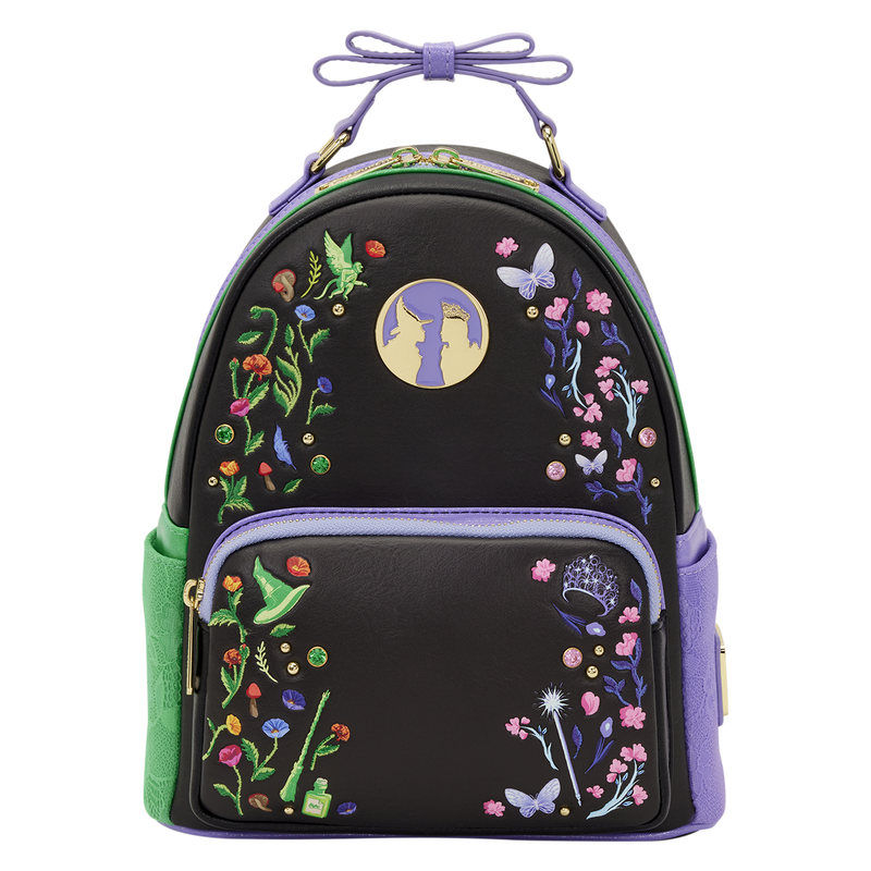Loungefly - Wicked Glinda & Elphaba Floral & Lace Mini Backpack