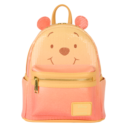Loungefly Disney Winnie the Pooh Cosplay Sequin & Glitter Mini Backpack