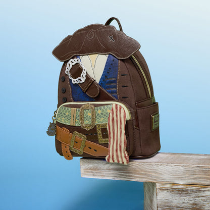 Loungefly Pirates of the Caribbean Jack Sparrow Cosplay Mini-Backpack