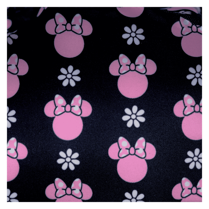 Loungefly Disney
Minnie Mouse Floral Rock The Dots Mini Backpack