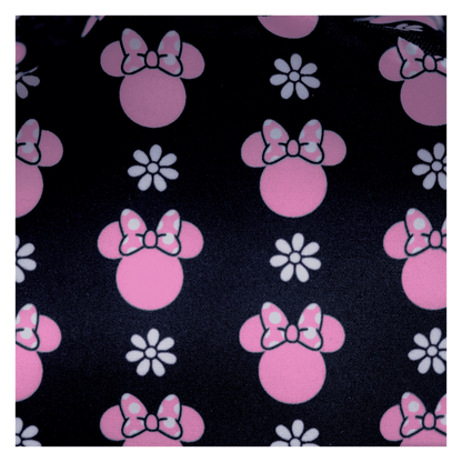 Loungefly Disney
Minnie Mouse Floral Rock The Dots Mini Backpack