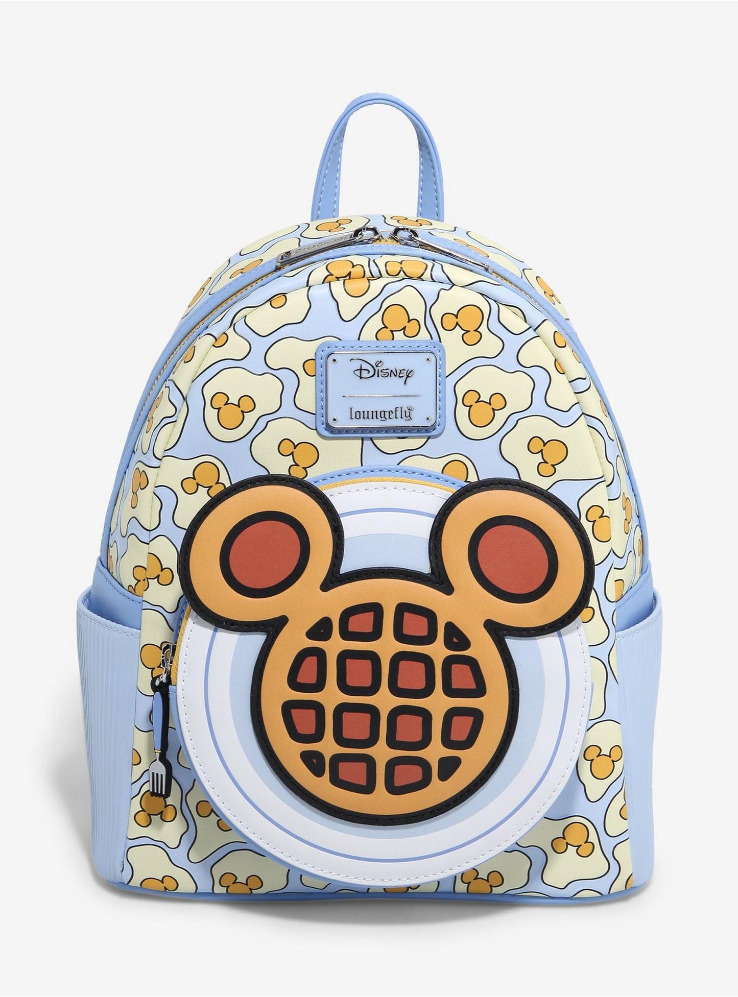 Loungefly Disney Mickey Mouse Breakfast Waffle Scented Mini Backpack