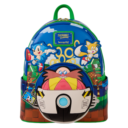 Sonic The Hedgehog Light Up Mini Backpack