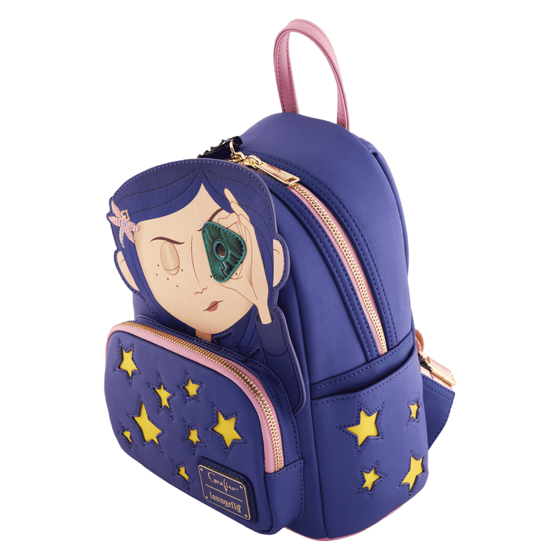 Loungefly Coraline Stars Cosplay Mini Backpack