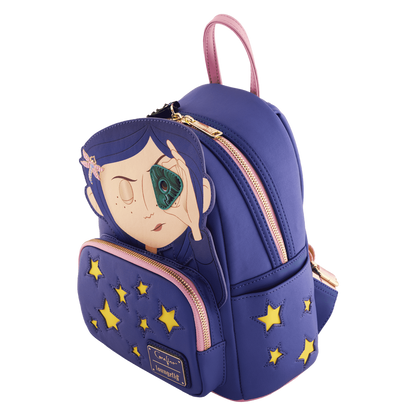 Loungefly Coraline Stars Cosplay Mini Backpack